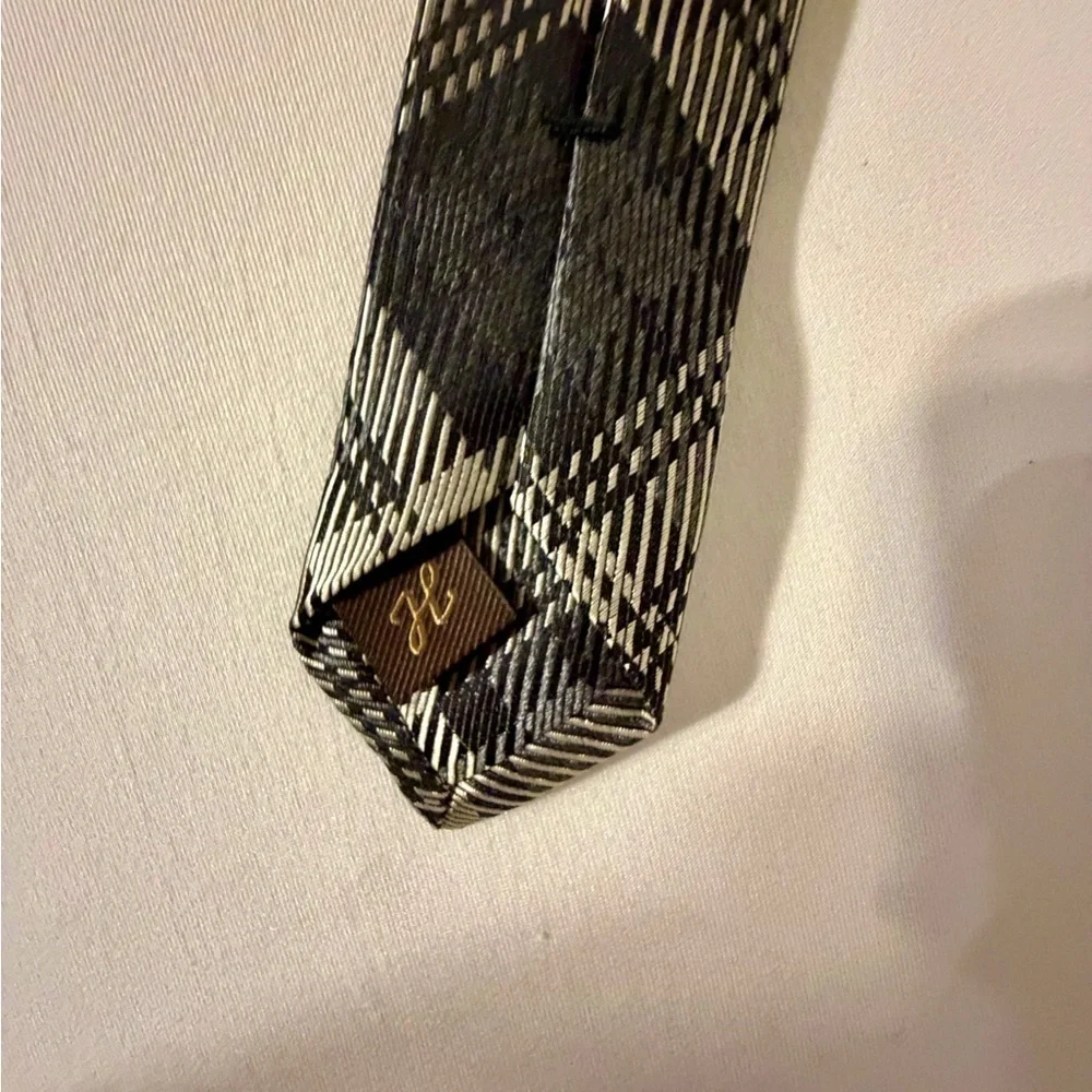 Plaid Silk Tie